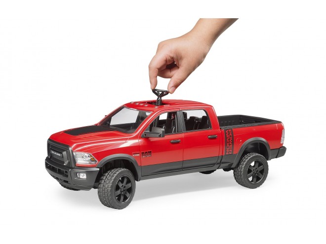 Bruder RAM 2500 Power Wagon. OEM. Part No 025007. Bruder toys. RAM 2500 model. Bruder models. online toy shop. click & collect.  Bruder range. UK supplier of Bruder toys and models. 1:16 scale toys. 1:16 scale RAM Power wagon.