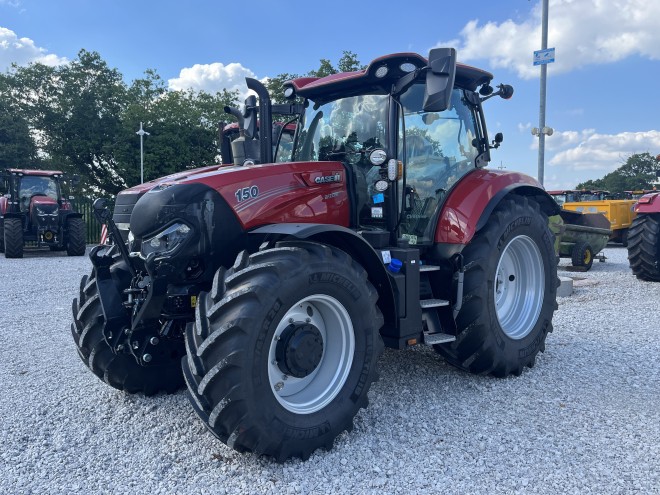 Case IH Maxxum 150 CVX Front Linkage Accuguide Ready