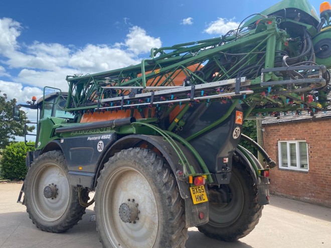 Amazone Pantera 4502 36M / 24M Contractor Boom