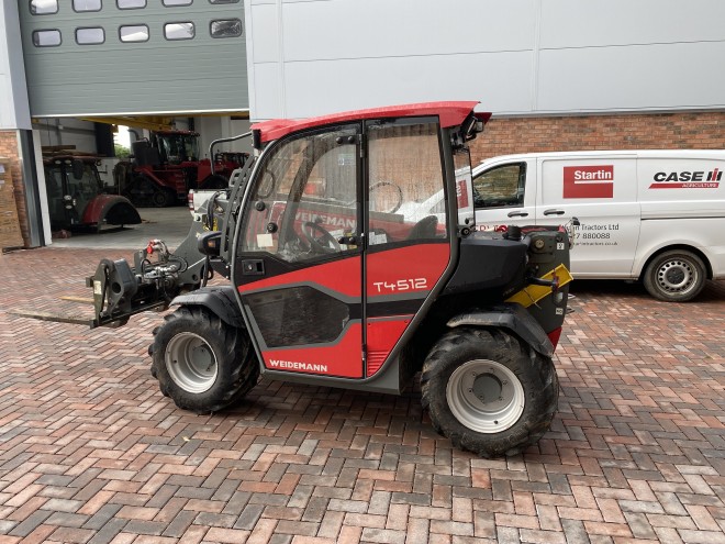 Weidemann T4512 C/W Pallet tines