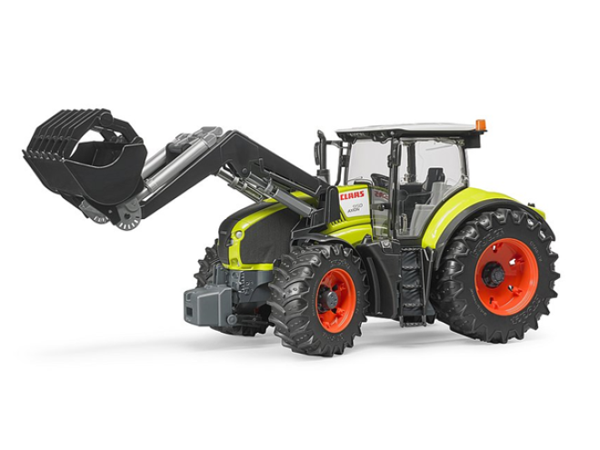 Claas Axion 950 with front loader OEM. Part No: 030131. Next Day Delivery. Low price Bruder toys. Claas 1:16 scale model. Tractor Model. Frontloader. click & collect. collect instore. Fast delivery. Bruder model. Bruder Toy. Bruder Claas model. Bruder 1:16 scale. Claas Tractor. Claas Xion model. Farming Toys. Startin Tractors.