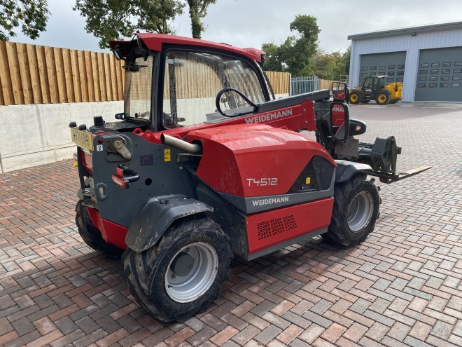 Weidemann T4512 C/W Pallet tines