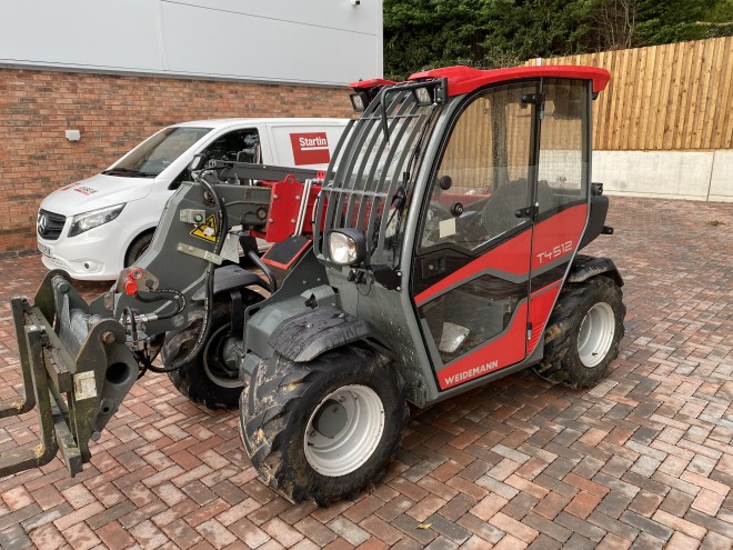 Weidemann T4512 C/W Pallet tines