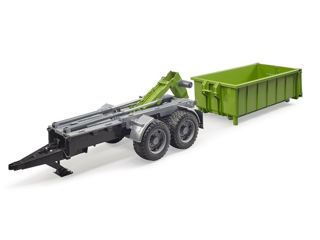 Bruder Roll Off Container, hook lift trailer for tractors. Next Day delivery. click & collect. Bruder Toys. Bruder toys UK. Official supplier of high quality toys. Low price on Bruder toys. Bruder models. Bruder Farm Toys. Christmas gifts. Bruder trailer. Farming Toys. Startin