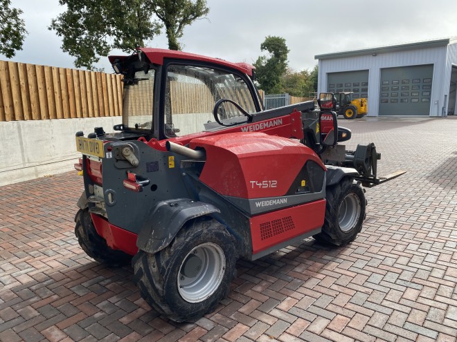 Weidemann T4512 C/W Pallet tines