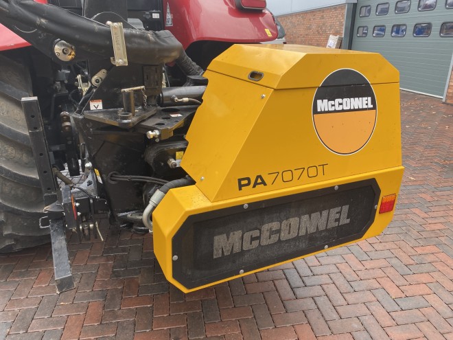 McConnel PA7070T C/W 1.2M belt drive head